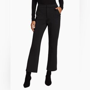 Good American Women's Sculpting Cropped Straight Trousers Pants Size 15